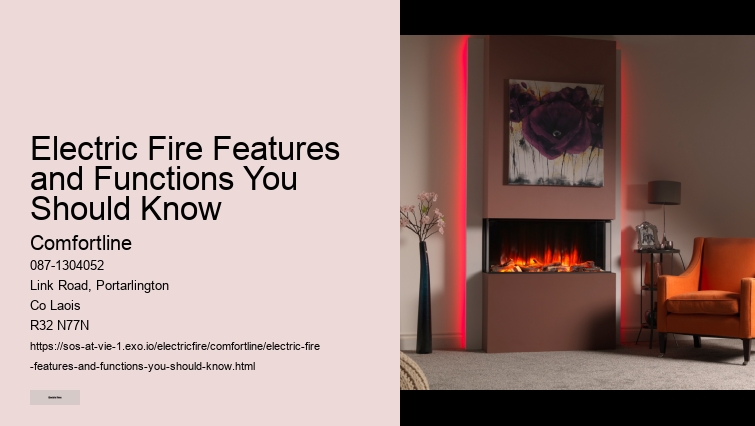 The Latest Trends in Electric Fire Technology