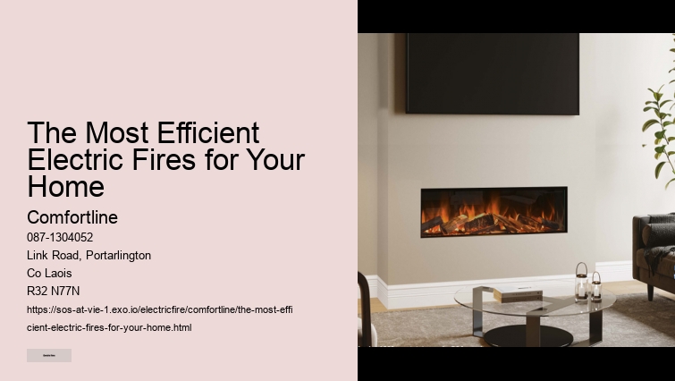 How Electric Fires Improve Home Energy Efficiency