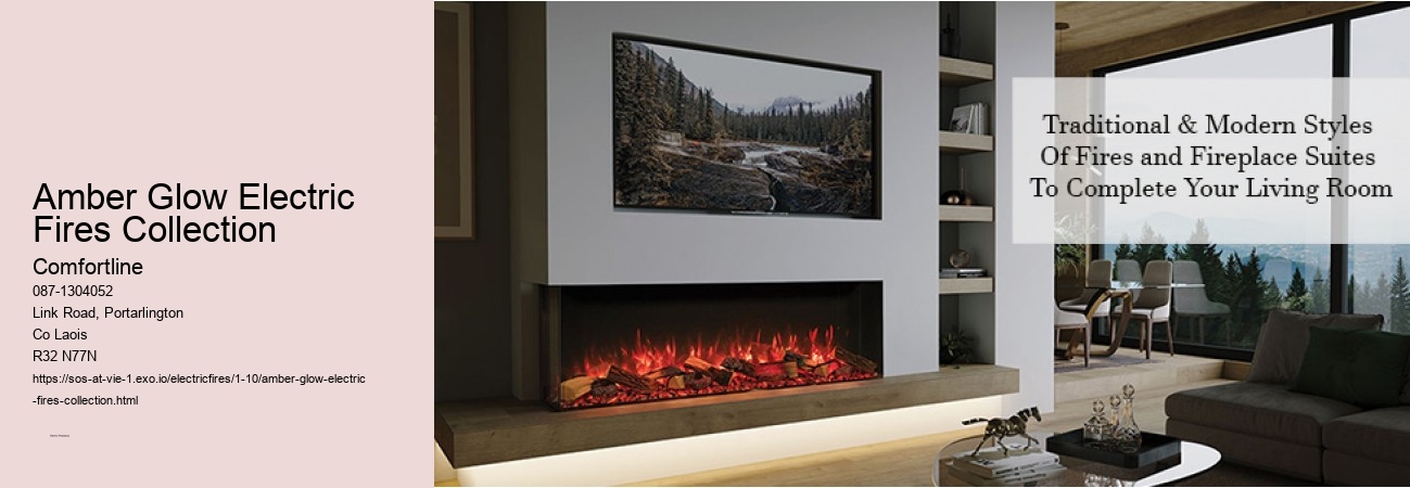 Electric Fireplaces in Various Sizes to Fit Your Space