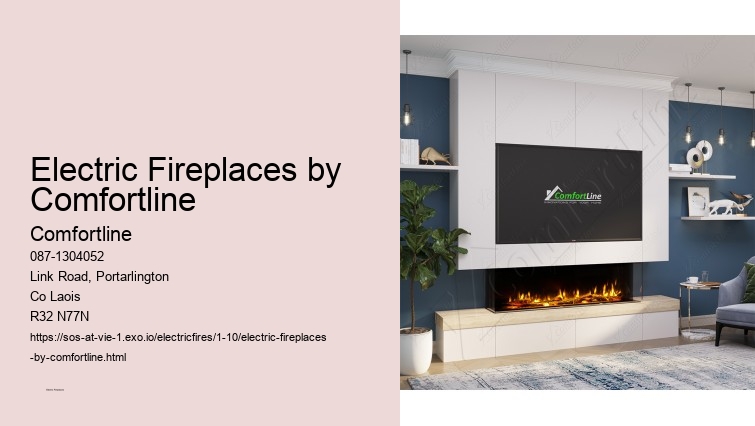 Contemporary Linear and Vertical Electric Fireplace Designs