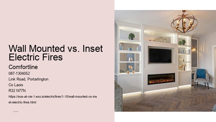 Enhancing Your Space with Inset Electric Fireplaces