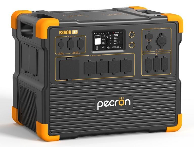 Photo of a Pecron E3600 power station.