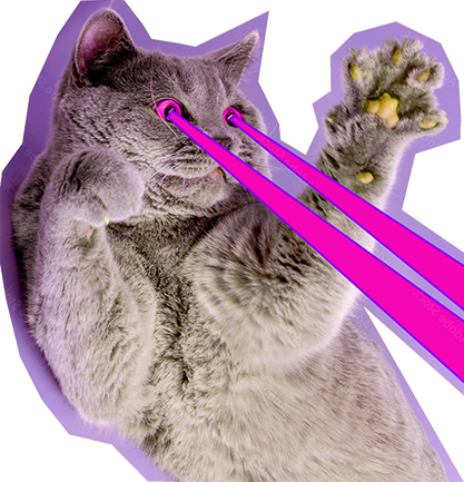 Laserkatze