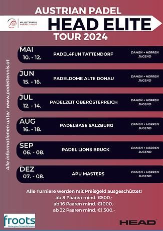 HEAD ELITE Tour 2024 der Austrian Padel Union