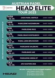 HEAD ELITE Tour 2025 der Austrian Padel Union