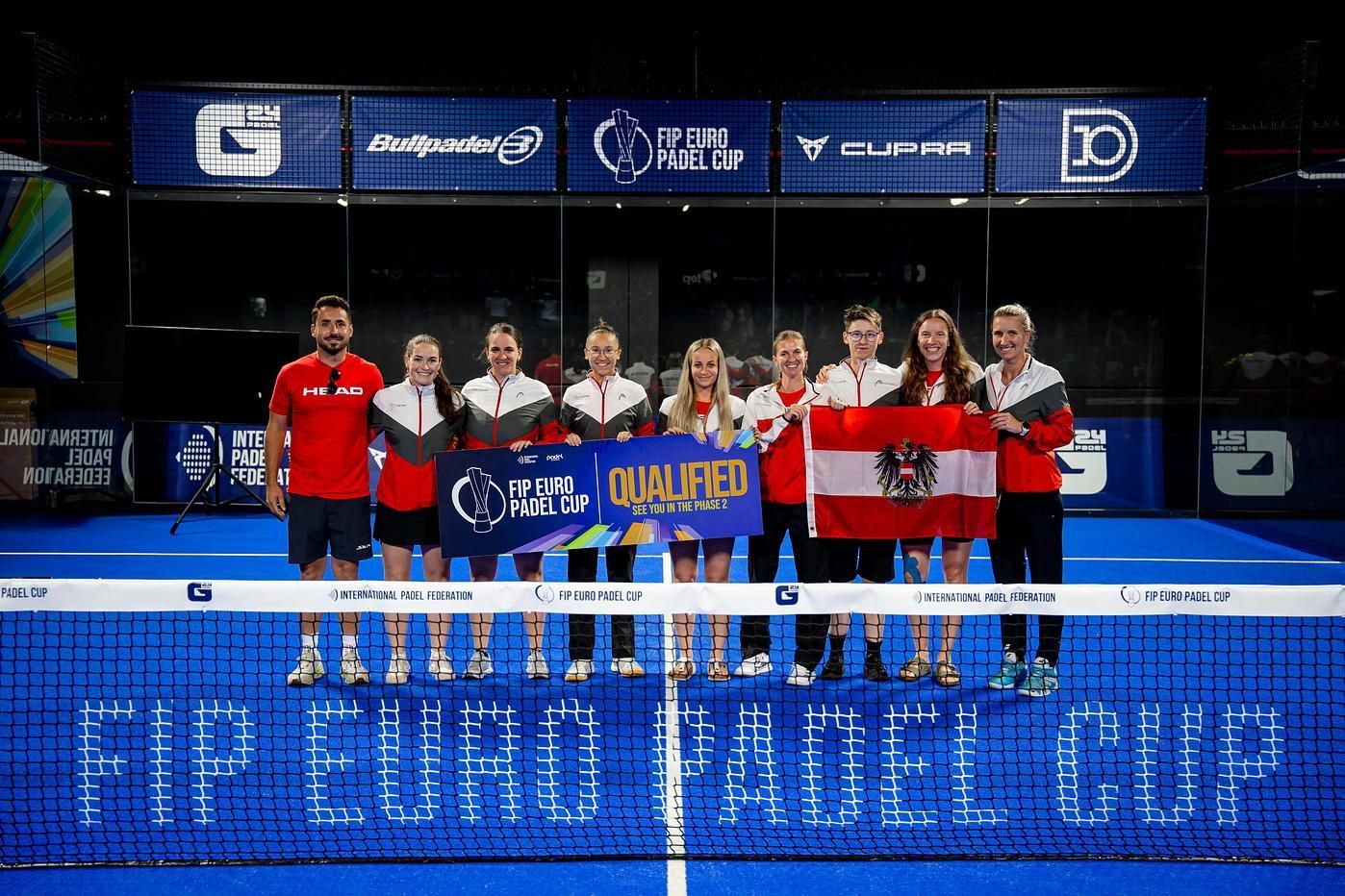 Tag 3 beim FIP EURO PADEL CUP 2025: Damen feiern einen makellosen Aufstieg – Herren verpassen Phase 2 knapp