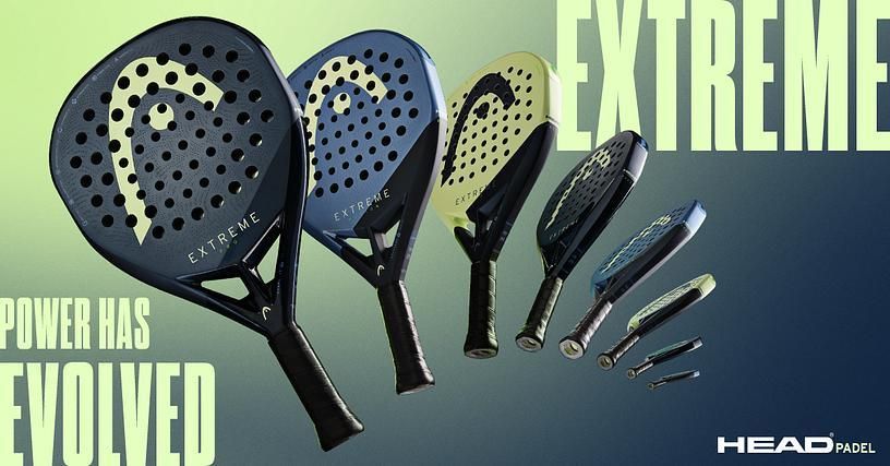 HEAD PADEL präsentiert die neue EXTREME 2025 Serie: Offensivpower, um jeden Punkt zu entscheiden