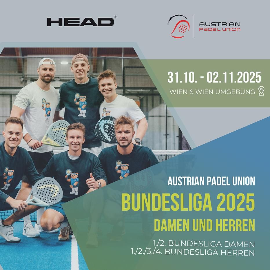 Austrian Padel Bundesliga 2025: Das größte nationale Event steht bevor