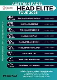 HEAD Elite Tour 2026 der Austrian Padel Union