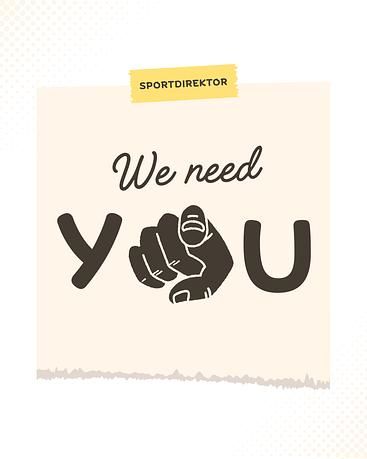 Sportdirektor*in ab sofort gesucht!